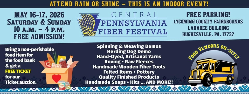 Central Pennsylvania Fiber Festival 2026