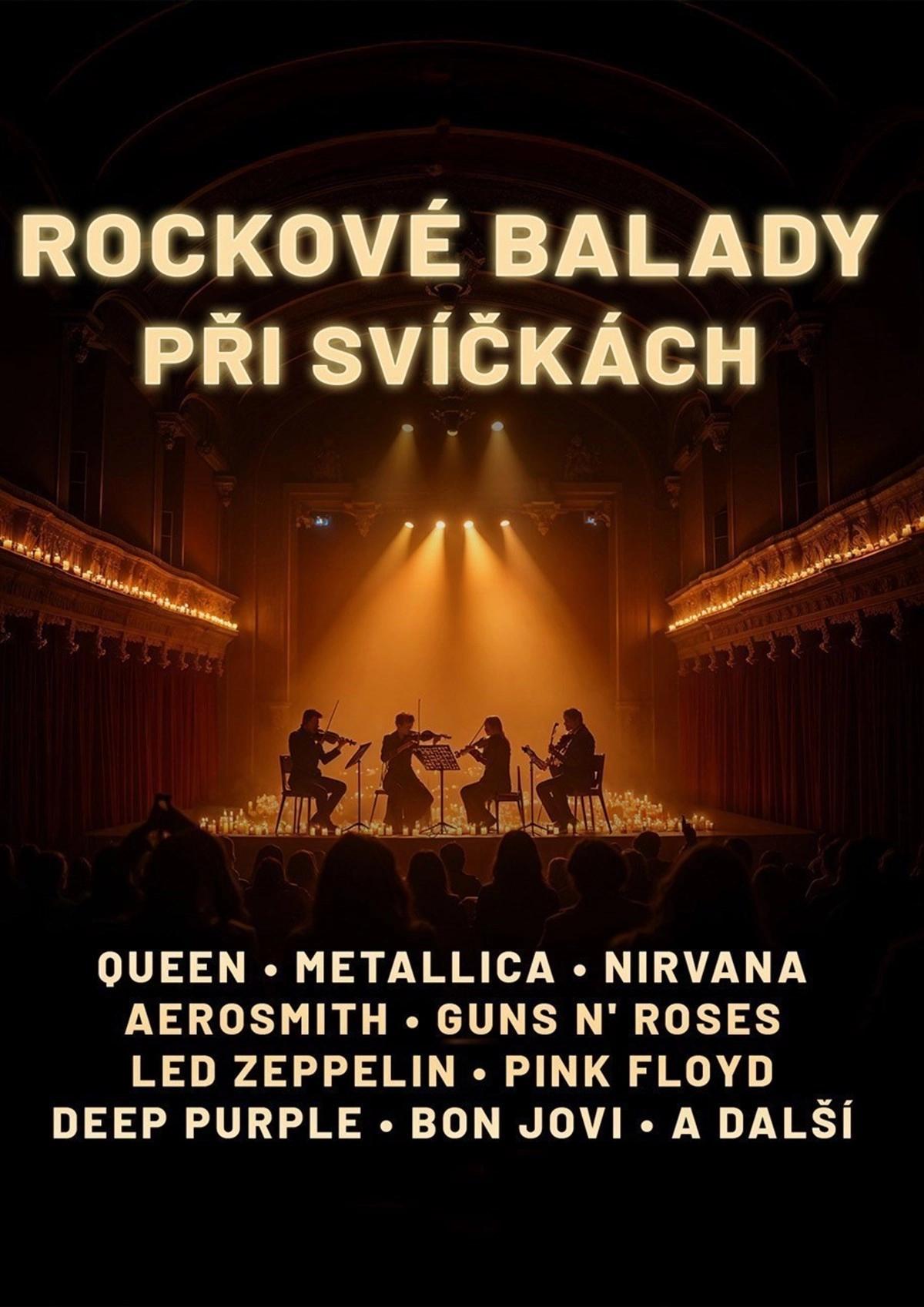 Rockové Balady při svíčkách