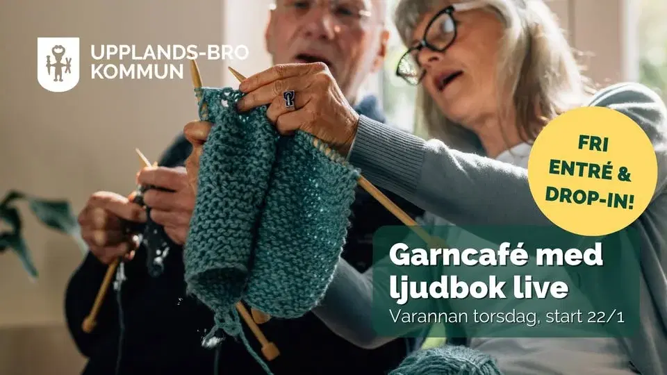 Garncafé med ljudbok live
