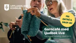 Garncafé med ljudbok live
