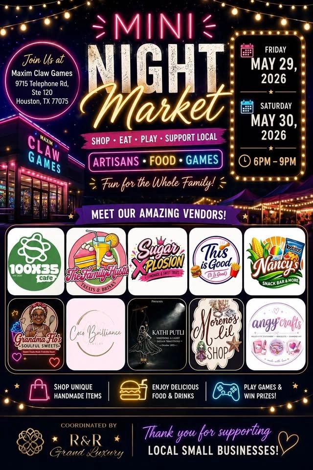 Mini Night Market at Maxim Tokyo Claw Games