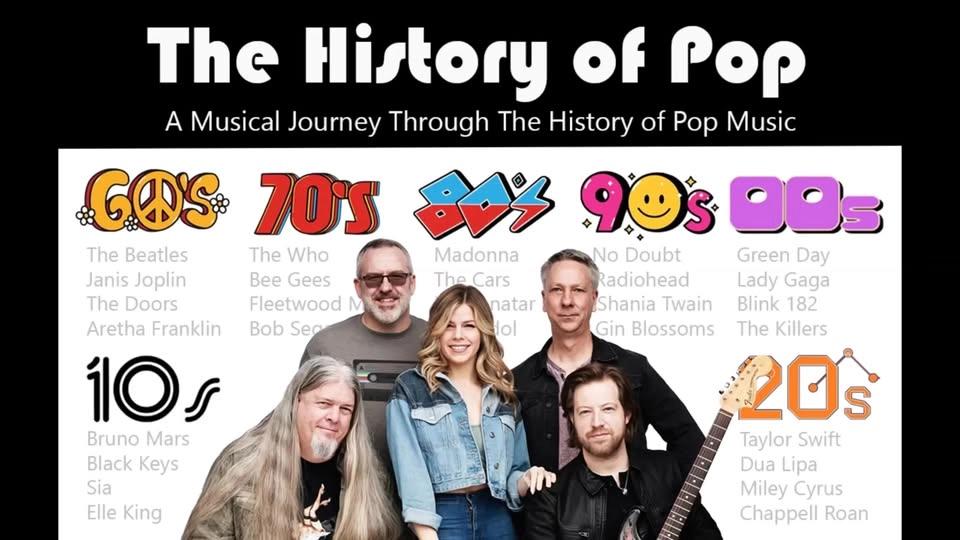 The History of Pop Show at Apple Valley Sunset Concerts
