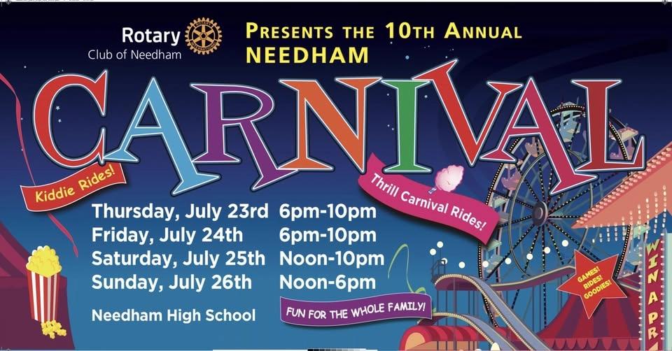 2026 Needham Carnival Day 1: Thursday July 23