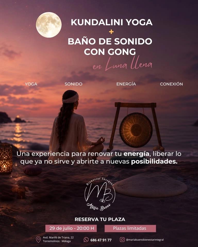 🌕 𝙆𝙐𝙉𝘿𝘼𝙇𝙄𝙉𝙄 𝙔𝙊𝙂𝘼 + 𝘽𝘼𝙉̃𝙊 𝘿𝙀 𝙎𝙊𝙉𝙄𝘿𝙊 𝘾𝙊𝙉 𝙂𝙊𝙉𝙂