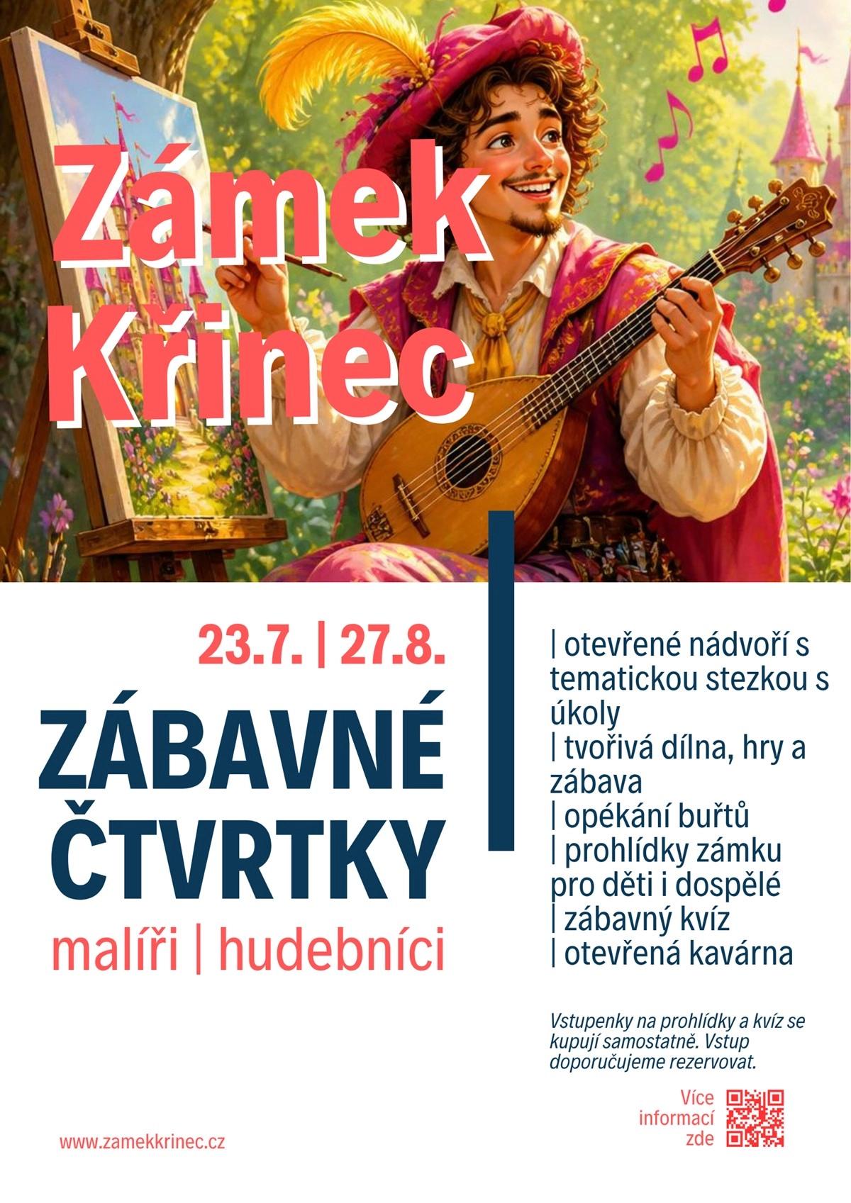 Zábavný rodinný čtvrtek | zámek Křinec