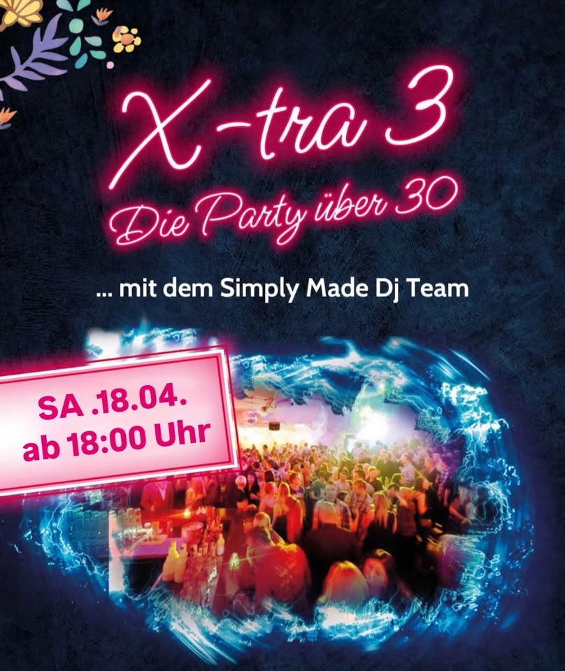 X-tra 3 - die Party über 30