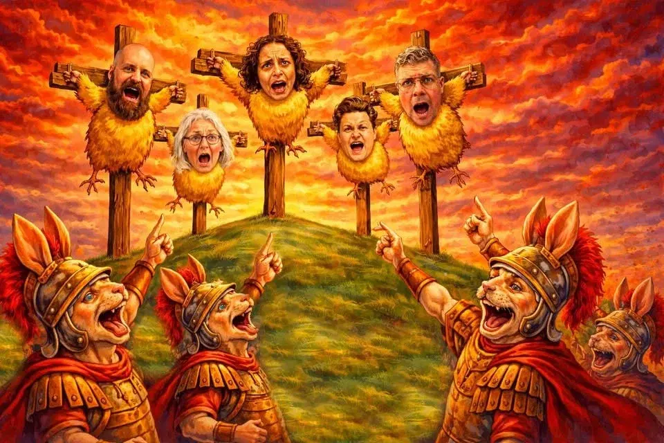 Måndagsexemplaren firar påsk!