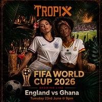 England vs Ghana : World Cup Watch Party