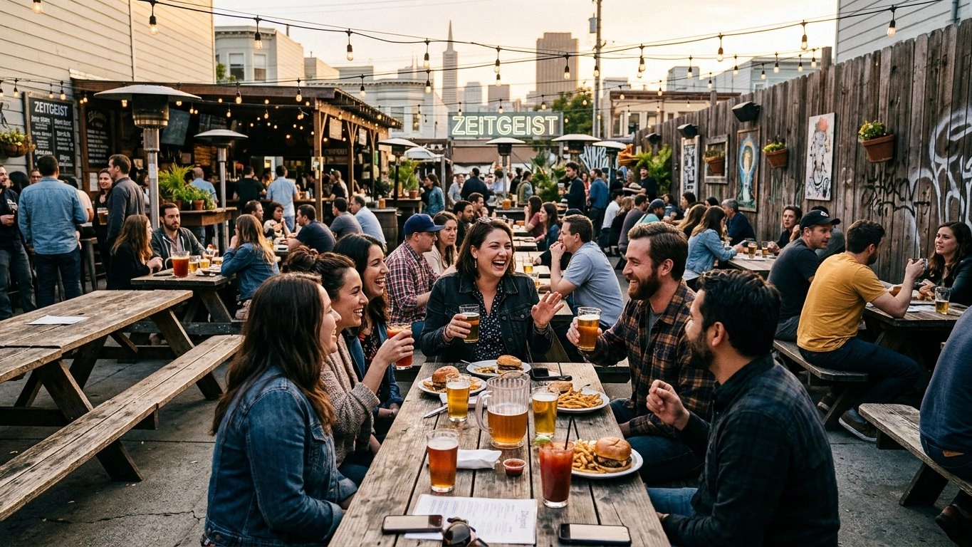 20s and 30s Social : Beer Garden + New Friends