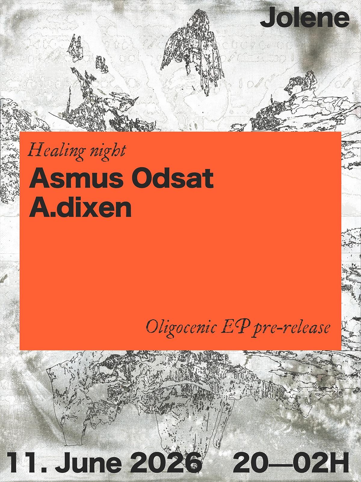 Healing Potions: 'Oligocenic EP' pre-release night (Asmus Odsat, A.dixen)