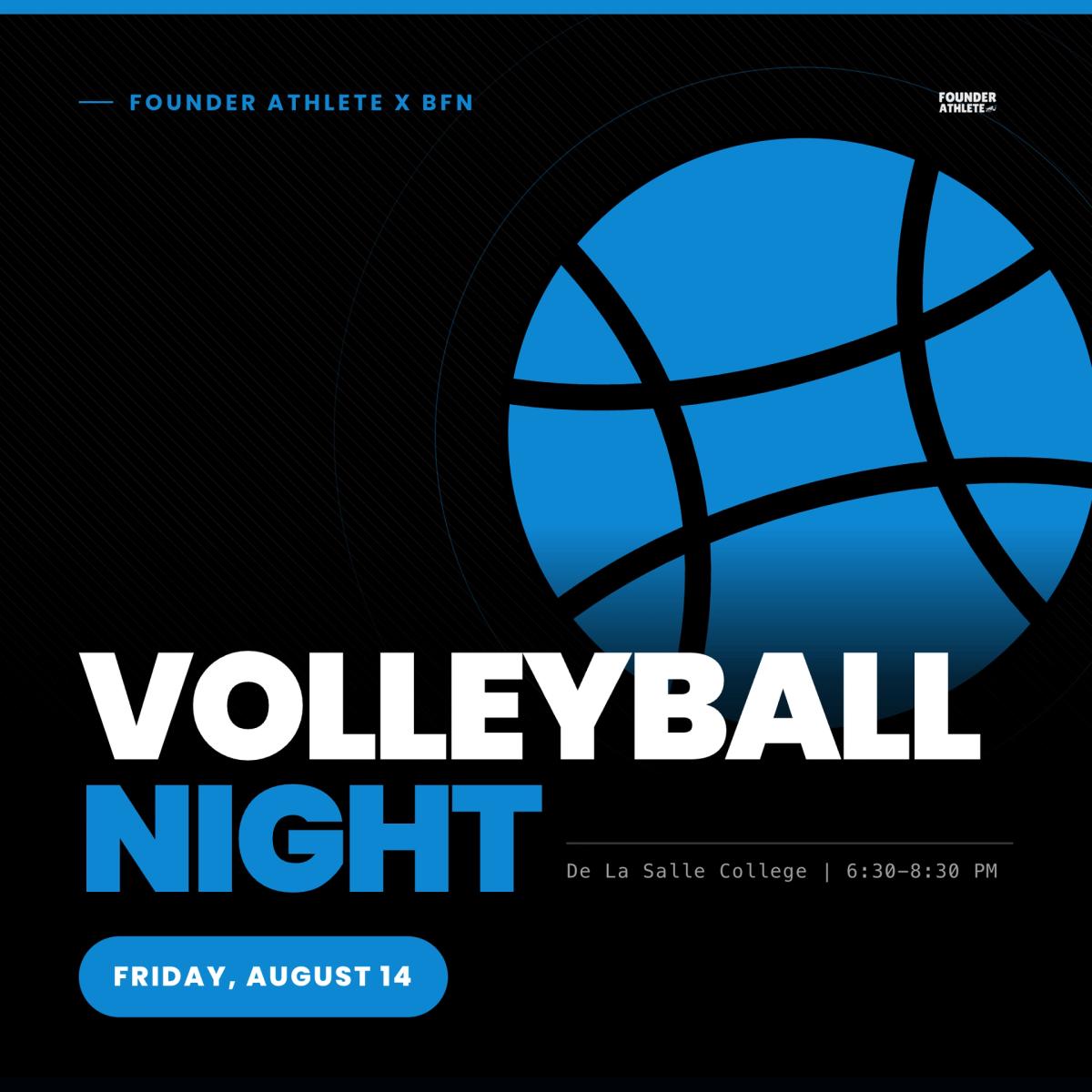 BFN x Founder Athlete Volleyball