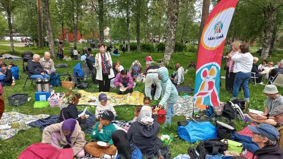 Fira midsommar med Vän i Umeå