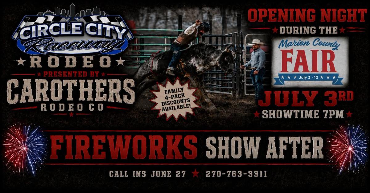 Circle City Raceway Rodeo part of the Marion County Fair