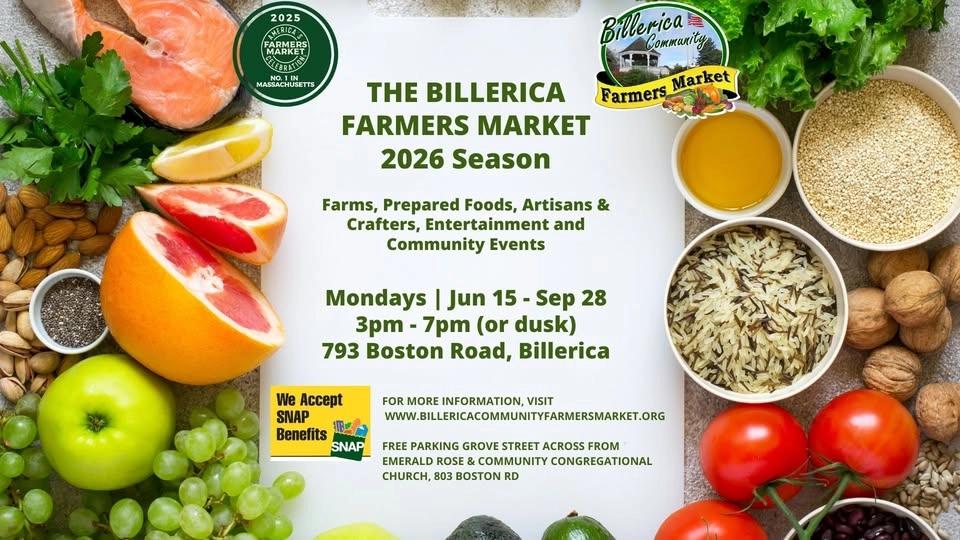 Opening Day at the Billerica Community Farmers Market!