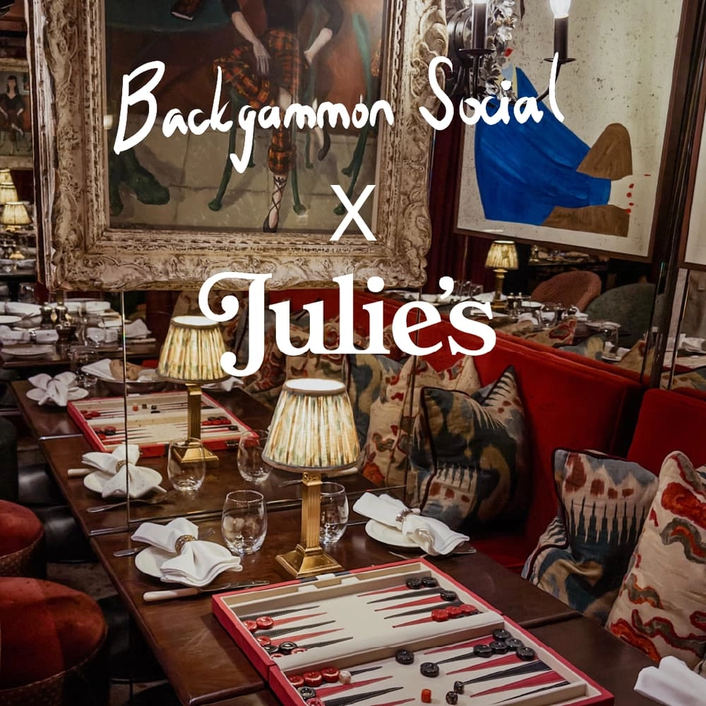 Backgammon Social x Julie's
