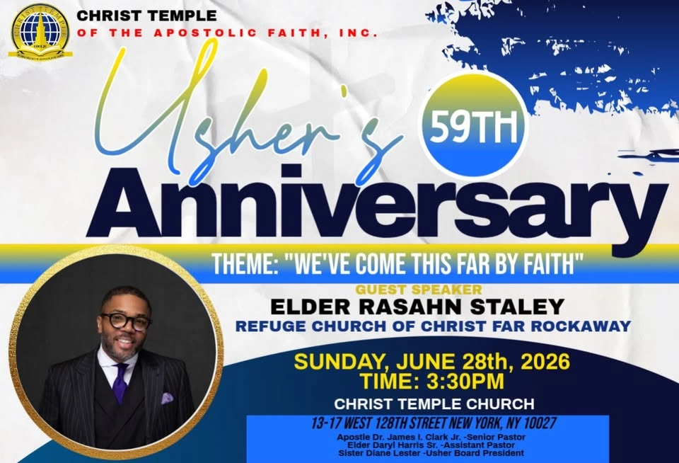 Usher's 59th Anniversary Celebration