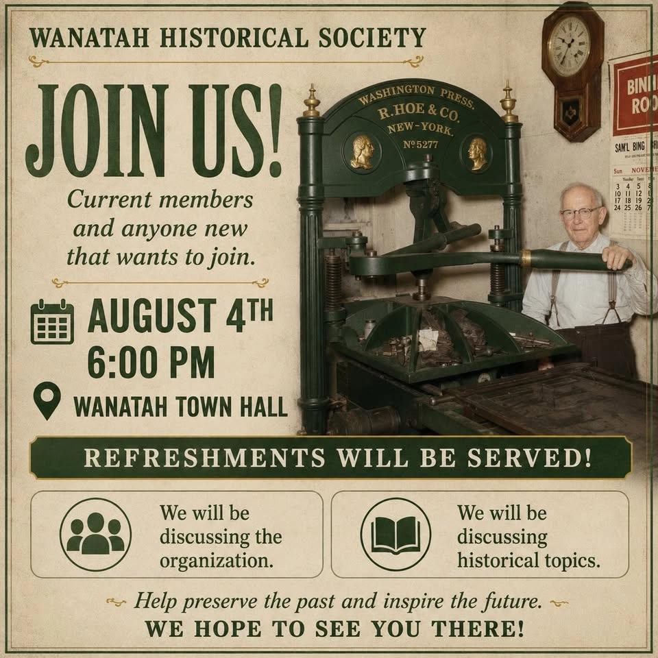 Wanatah Historical Society Meeting