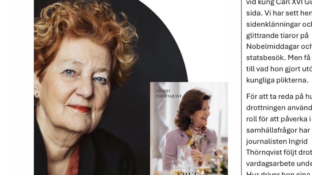 Yrke Drottning - föreläsare Ingrid Thörnqvist