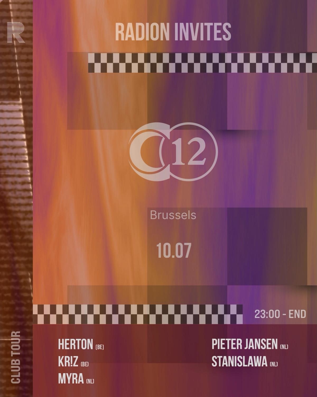 C12 Brussels - RADION CLUB TOUR