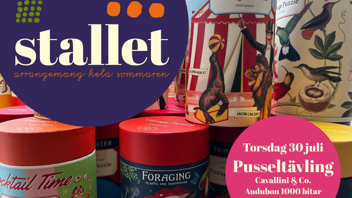 Tävla i pussel Cavallini & Co. Audobon