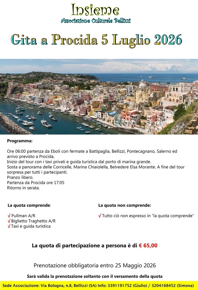 Procida 5 Luglio 2026