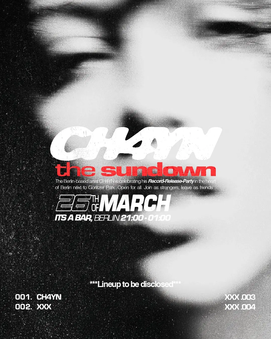 (FREE) CH4YN Releaseparty 'The Sundown'