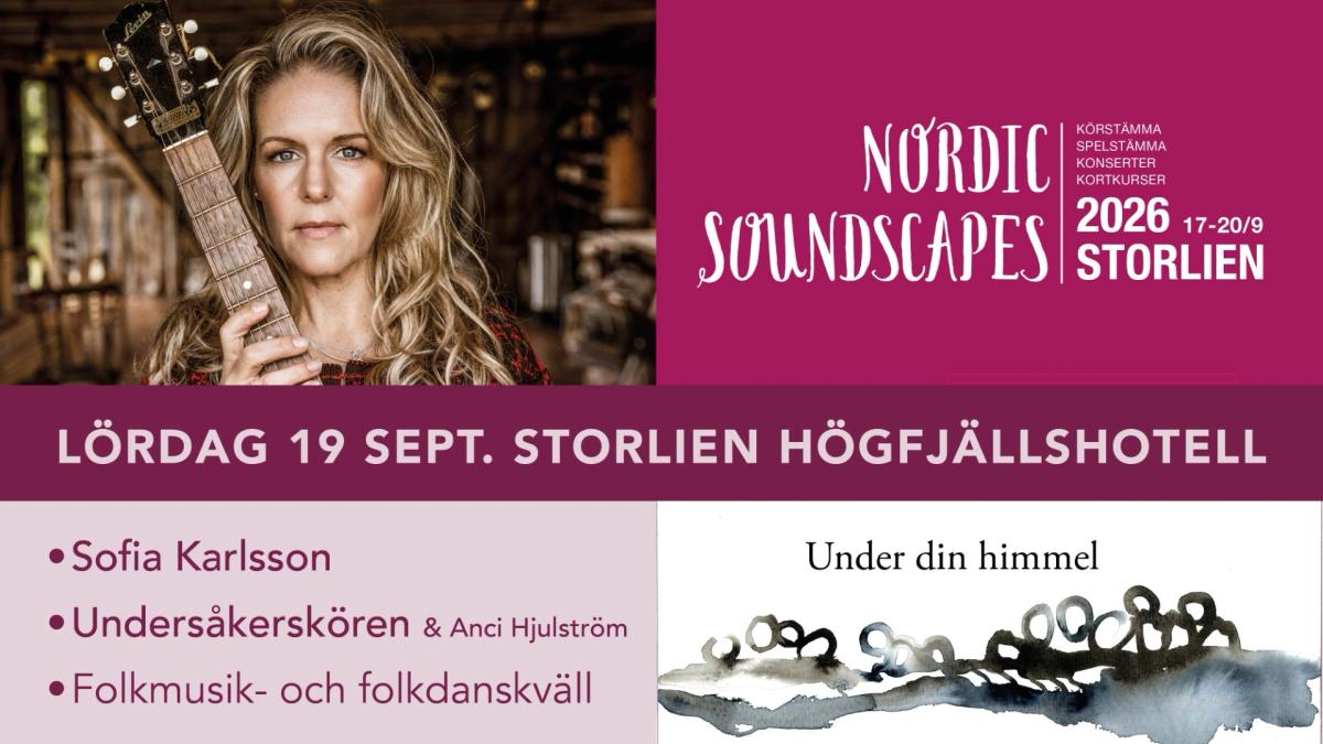 Konsert Sofia Karlsson - Nordic Soundscapes
