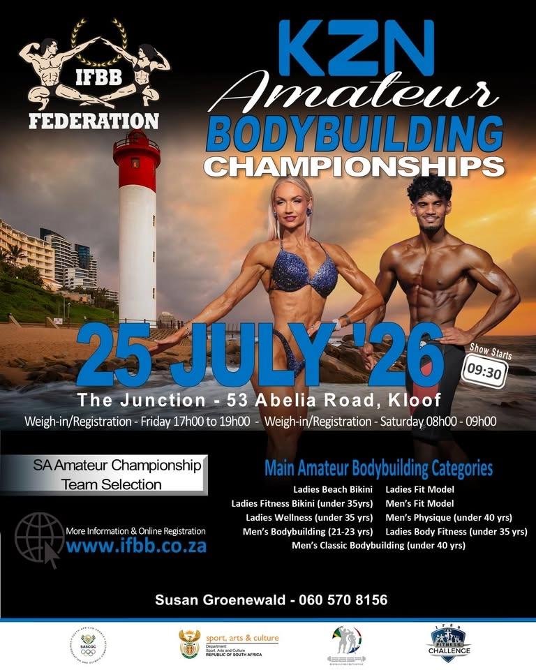 IFBB Kzn Amateur Bodybuilding Championships