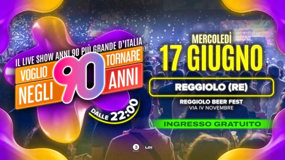 Voglio Tornare Negli Anni 90 ® • Reggiolo (RE)