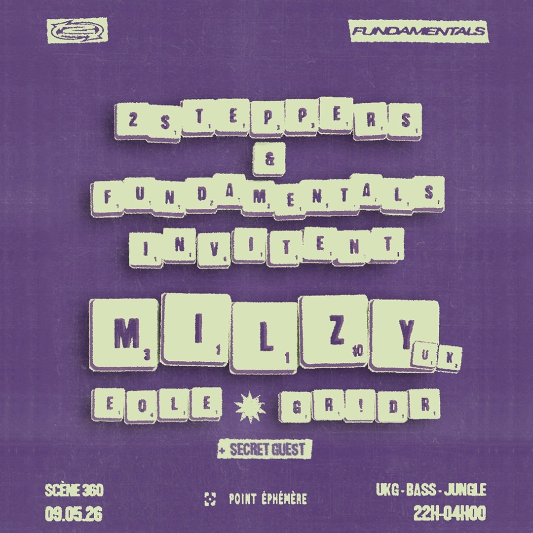 2-Steppers & Fundamentals invitent: Milzy (UK)
