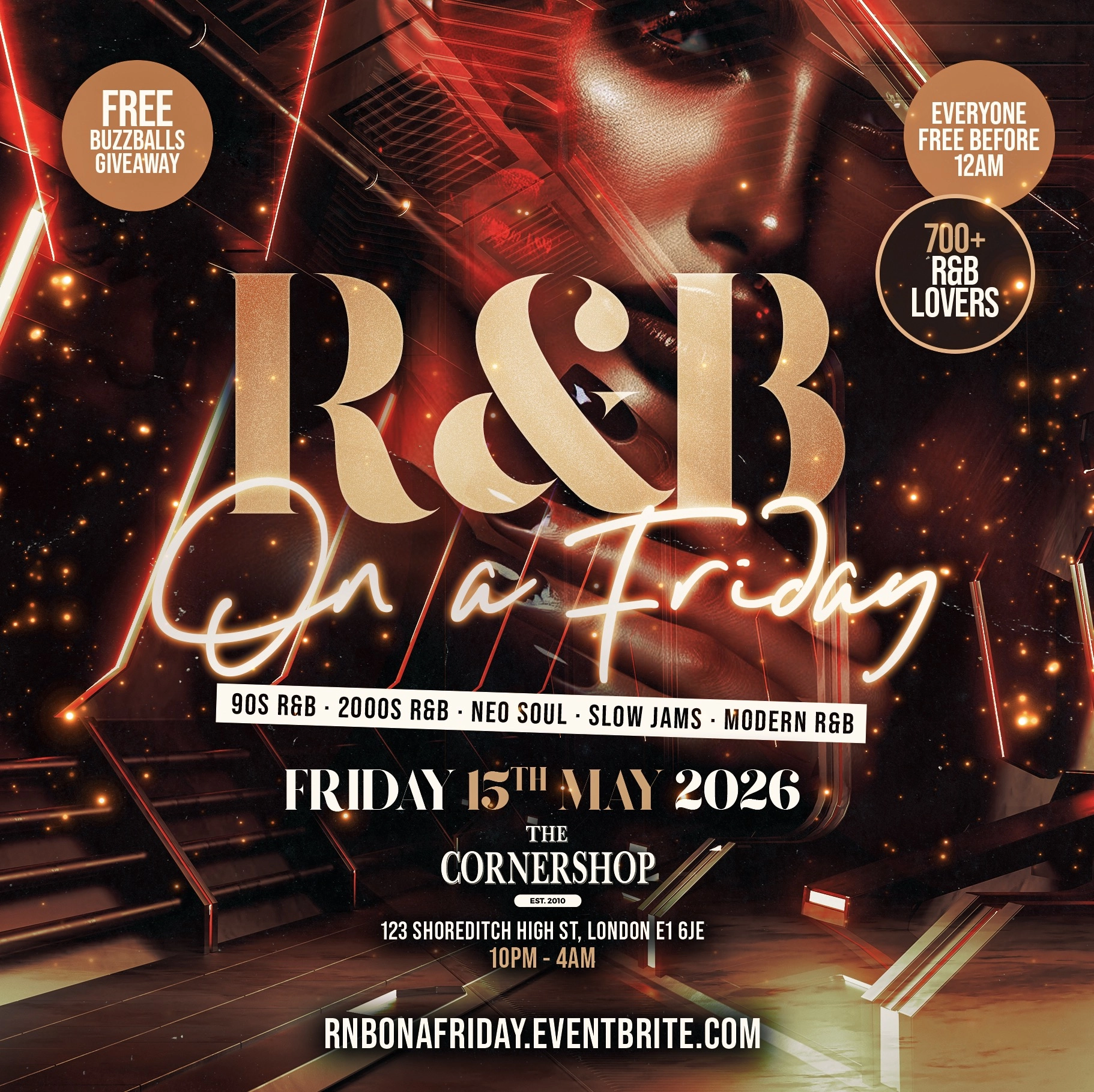 R&B On A Friday - Shoreditch RnB Party