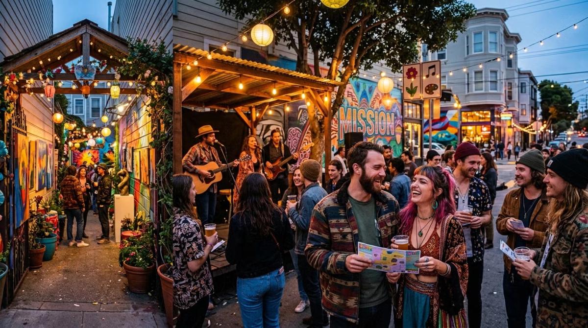 Secret Garden Art Crawl