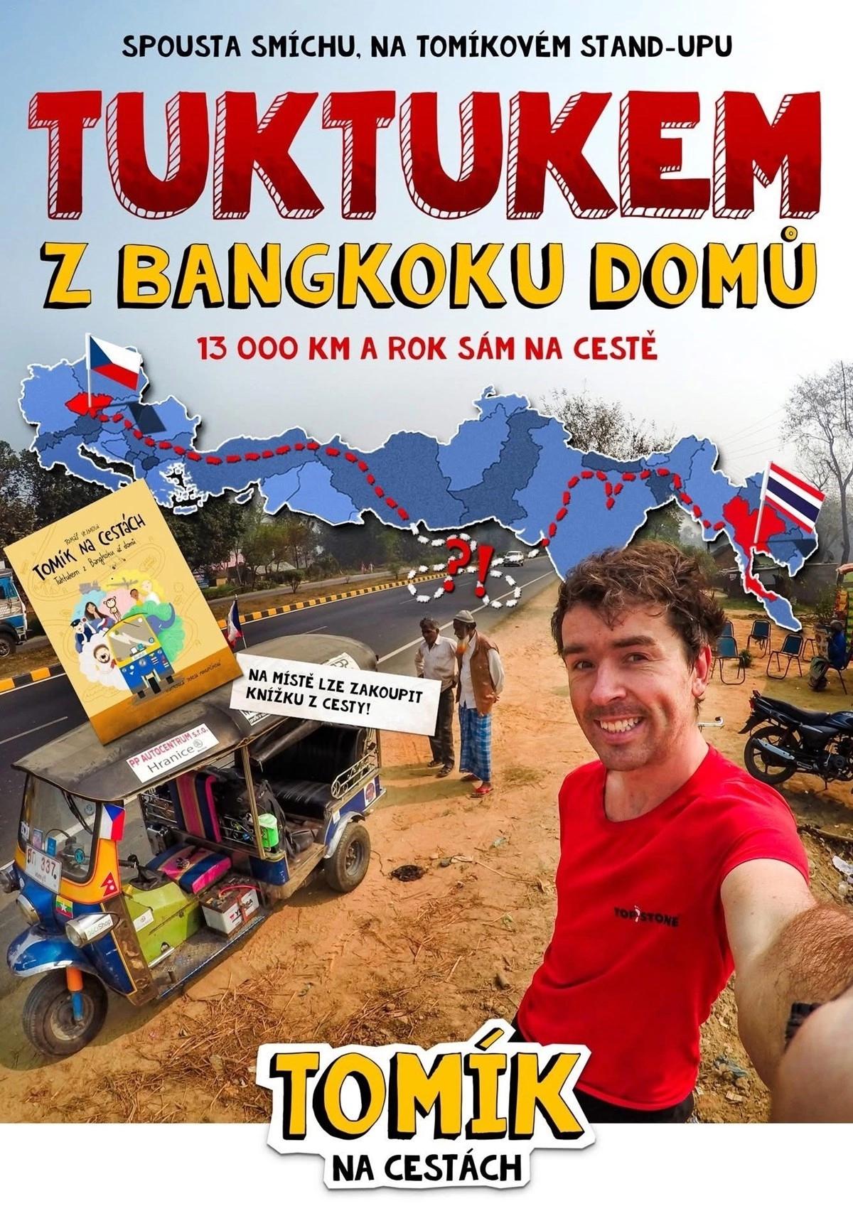 Tomík na cestách - Tuktukem z Thajska až na Moravu