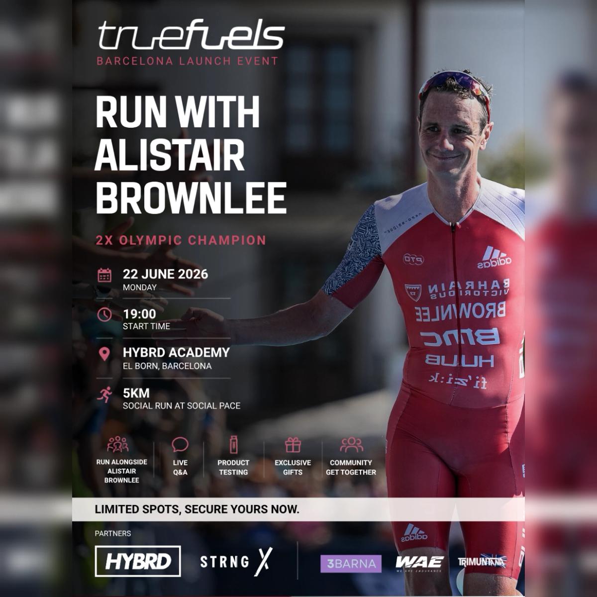 Run with 2× Olympic Champion Alistair Brownlee