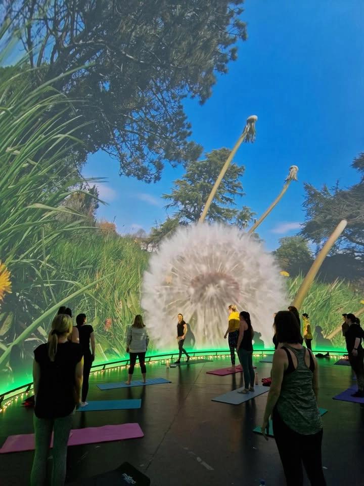 Primary Pilates in the Immersive Dome