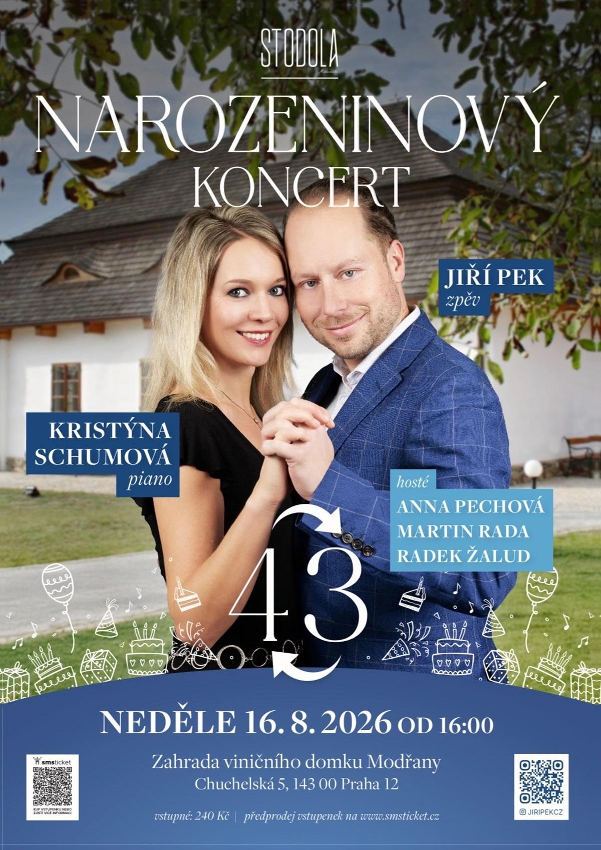 Narozeninový koncert | Kristýna Schumová & Jiří Pek