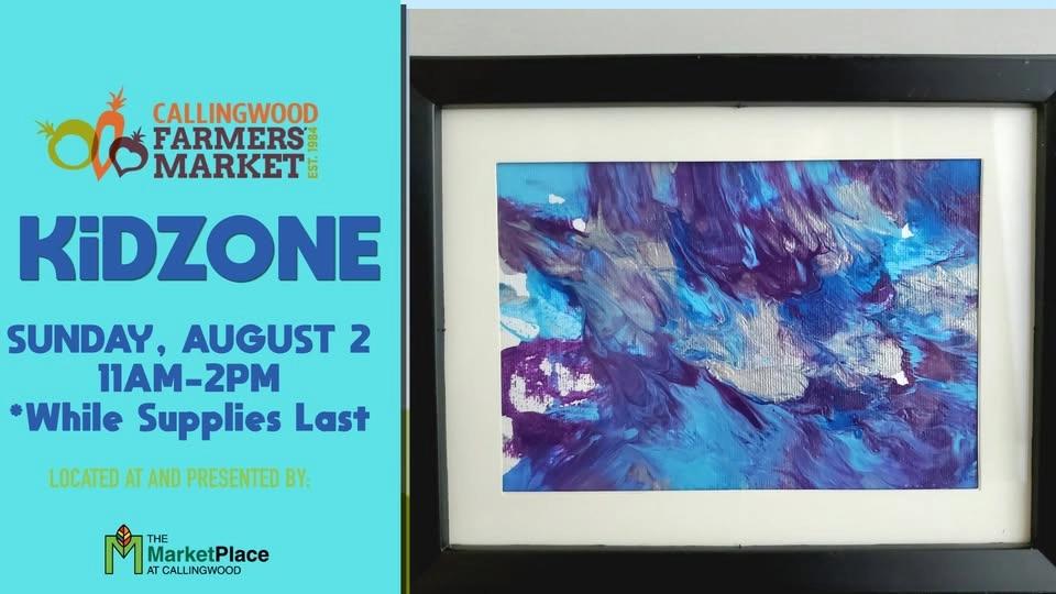 KiDZONE | Free Canvas Painting Class