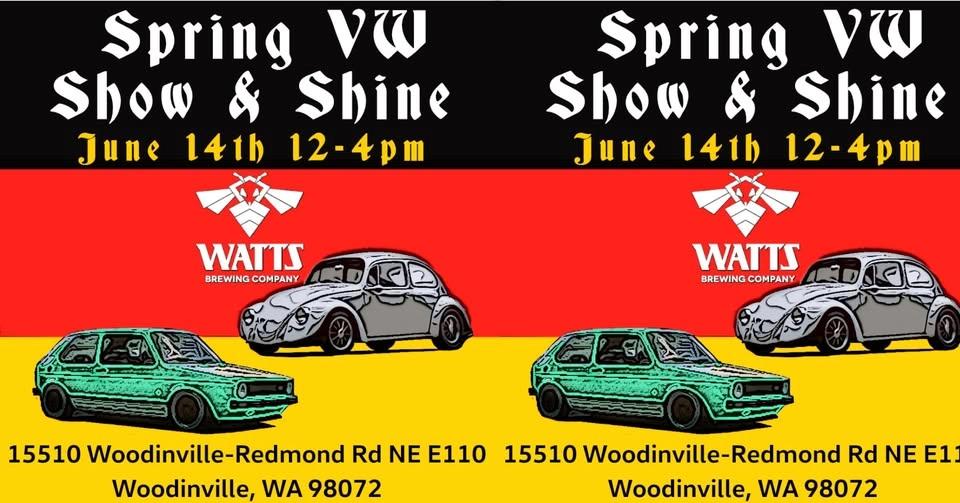 Dubs & Brew Spring VW Show & Shine Volkswagen
