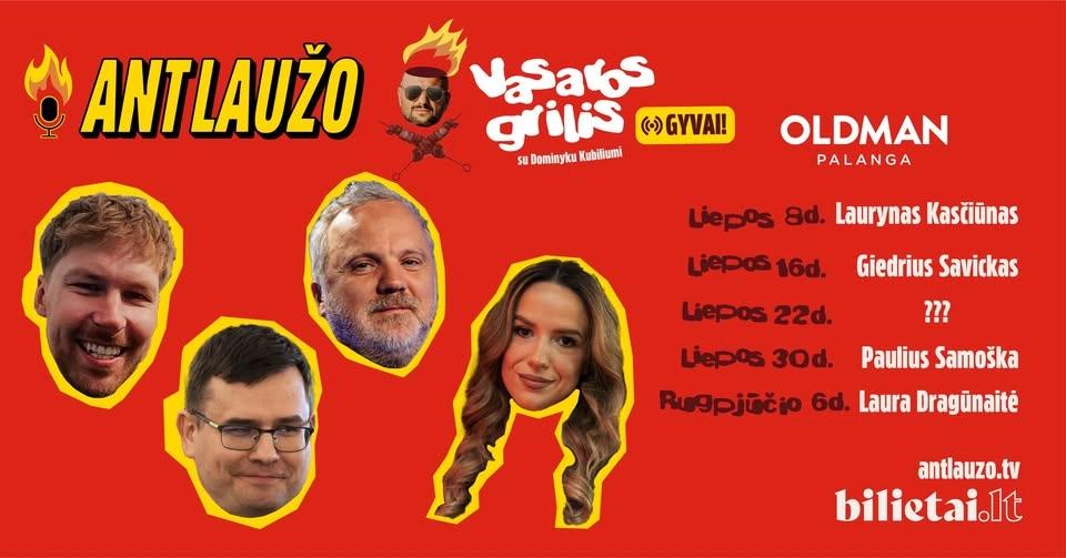 ANT LAUŽO. Laurynas Kasčiūnas
