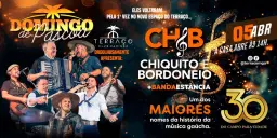 Chiquito & Bordoneio no Domingo de Páscoa do Terraço