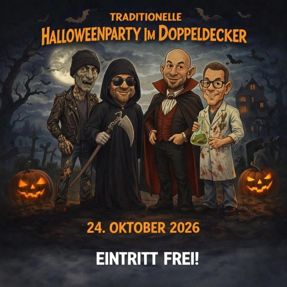 Halloween-Party / Doppeldecker Fulda