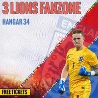 3 Lions FREE Fanzone: England vs Ghana