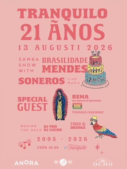 Tranquilo 21 Años