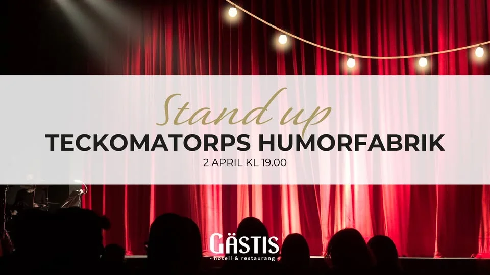 Stand Up-kväll med Burgare & Överraskningar!