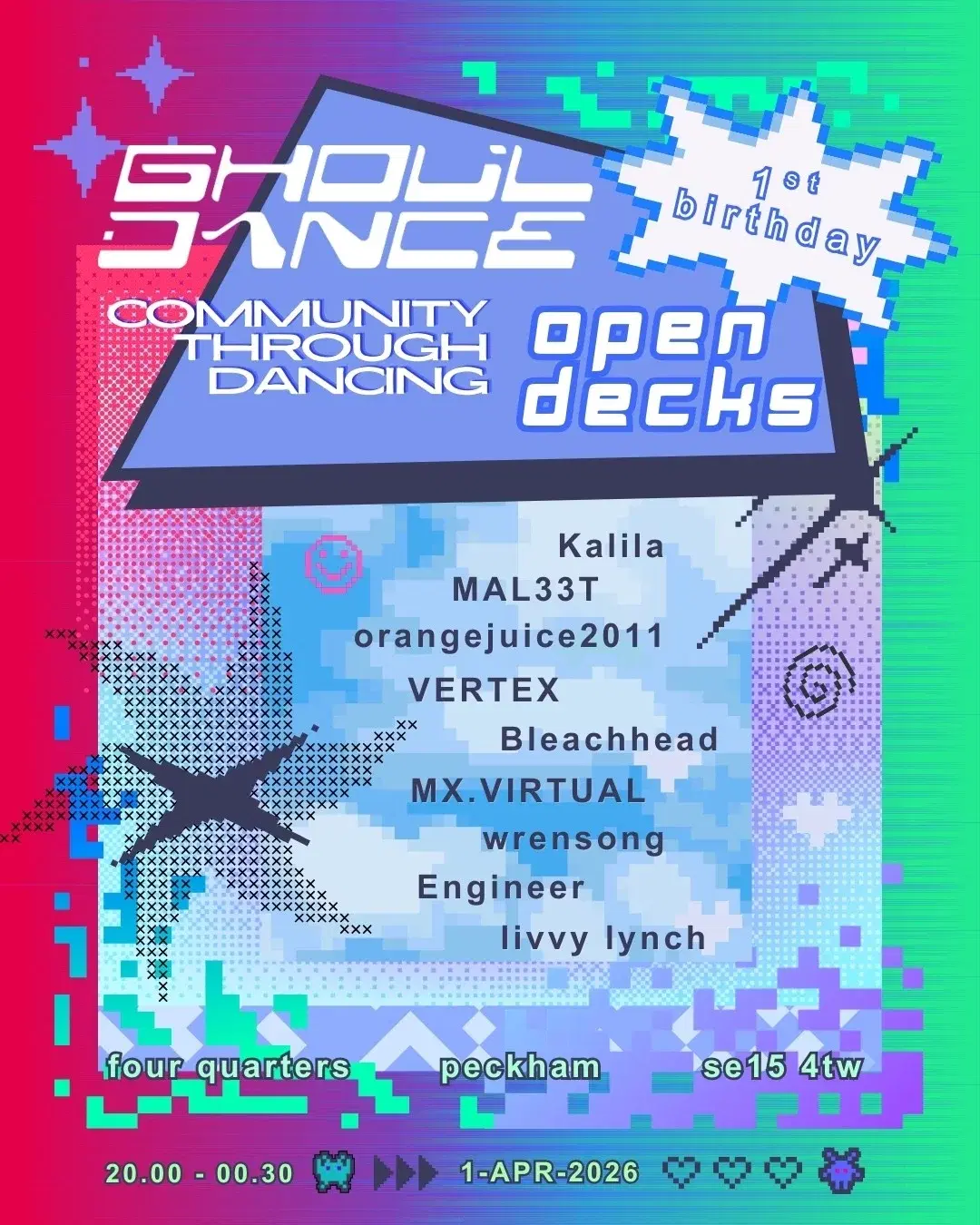 community through dancing vol.14 <3 1ST BIRTHDAY