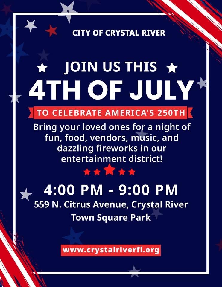 Fourth of July Celebration - Downtown Crystal River