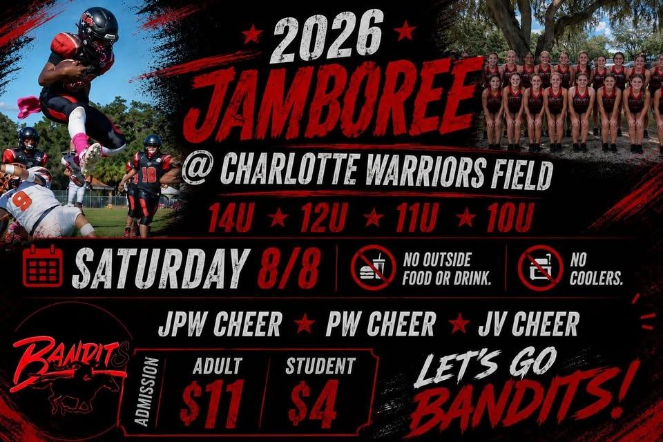 Jamboree - 10U▫️11U▫️12U▫️14U and JPW▫️PW▫️JV