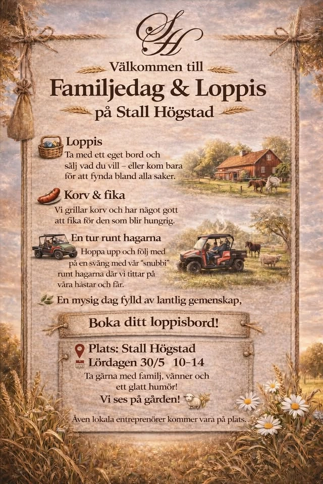 Familjedag & Loppis