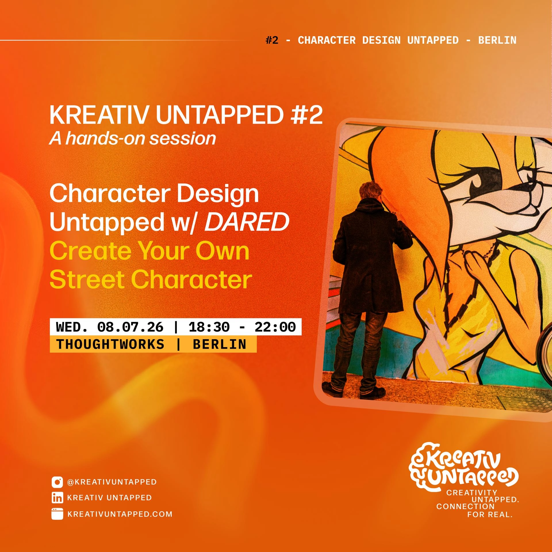 KREATIV UNTAPPED #2 · Character Design Untapped w/ DARED · Create Your Own Character