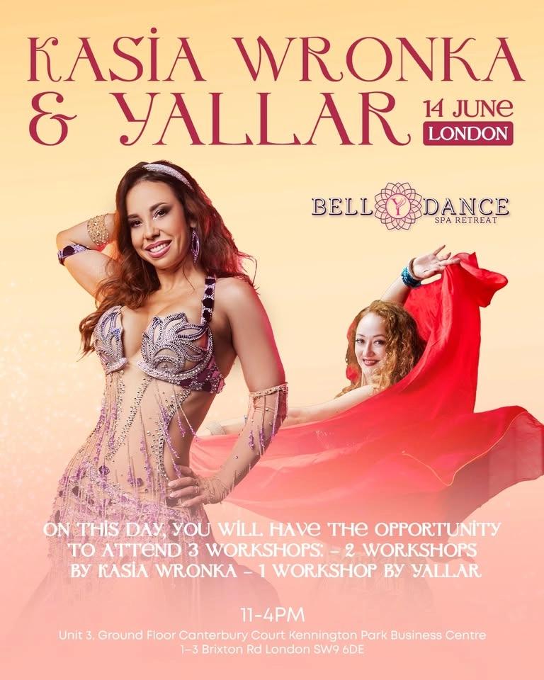 Kasia Wronka and Yallar London workshops!